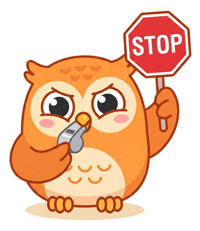 Knipsi mit Schild
